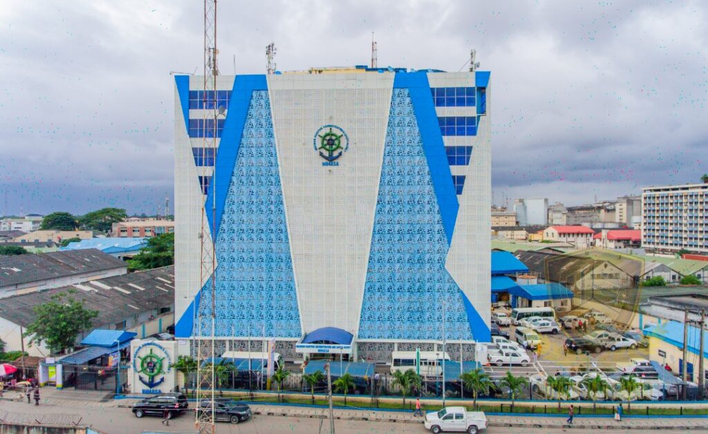 The Nigerian Maritime Administration and Safety Agency (NIMASA) Headquarters Apapa, Lagos