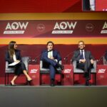 Roger Brown, CEO Seplat Energy Plc speaking during a panel session themed "International oil companies: An insight into M&A activity on the continent" at the Africa Oil Week (AOW) 2022 held in Cape Town, South Africa on Wednesday.