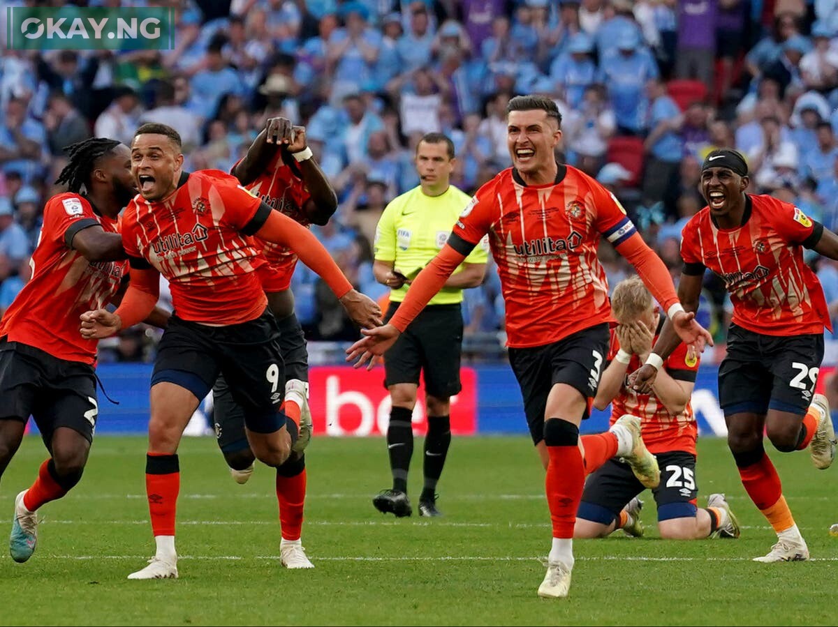 Luton Town Promoted to the Premier League for the First Time Ever • Okay.ng