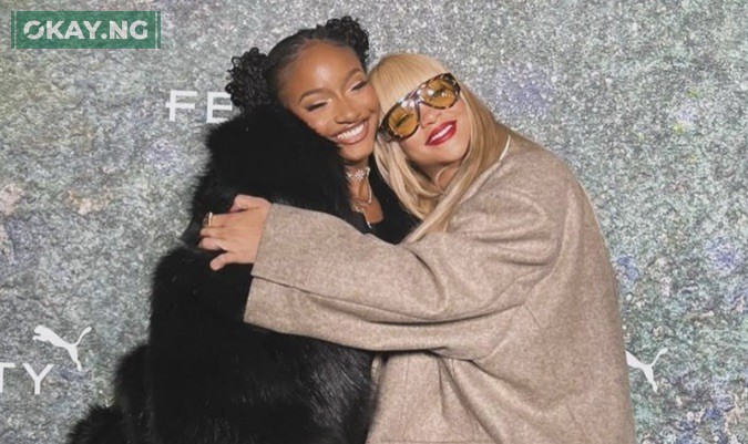 Ayra Starr and Rihanna